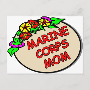 Marine Corps Ma Plaque Briefkaart