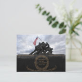 Marine Corps Oorlogsmonument Verenigde Staten Briefkaart (Staand voorkant)