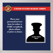 Marine Corps Scrapbook Photo Page Poster (Voorkant)
