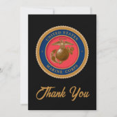 Marine Corps Seal Bedankkaart (Voorkant)