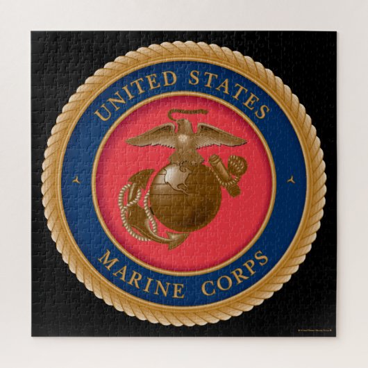 Marine Corps Seal Legpuzzel (Verticaal)