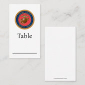 Marine Corps Seal Plaatskaartje (Voorkant / Achterkant)