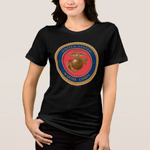 Marine Corps Seal Tri-Blend Shirt