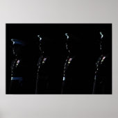 Marine Corps Silent Drill Platoon Poster (Voorkant)