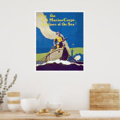 Marine Corps - Soldaten van het Zee! Poster (Keuken)