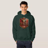 Marine Corps Veteran Hoodie (Voorkant volledig)