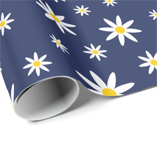 Marine Daisy inpakpapier (Rol Hoek)