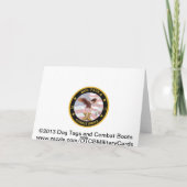 Marine Dank u MacArthur Quote Kaart (Achterkant)