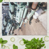 Marine Diesel Engine Theedoek (Gevouwen)