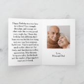 marine dog birthday Folded Greeting Card Kaart (Binnen)