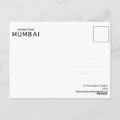 Marine Drive, Mumbai Briefkaart (Achterkant)