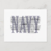 marine eed briefkaart (Voorkant)