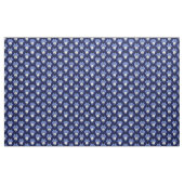 Marine en bleek blauw Art Deco Pattern Stof (Yard (91,4 cm))