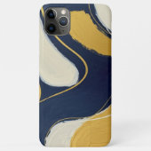 Marine en Gilded Flow Case-Mate iPhone Case (Achterkant)