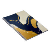 Marine en Gilded Flow Notitieboek (Rechterzijde)