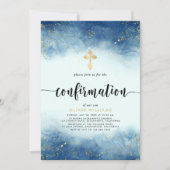 Marine en Gold Boy bevestiging Kaart (Voorkant)