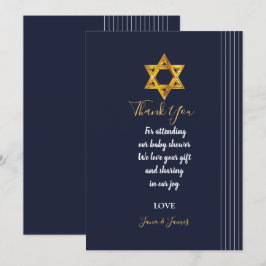 Marine en Golden Star of David dank u Kaart