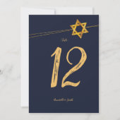 Marine en Golden Star of David tafelnummer (Voorkant)