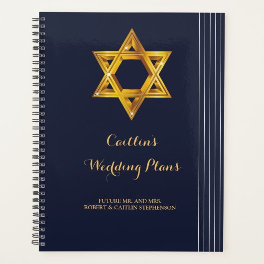 Marine en Gouden Ster van David Wedding planner (Voorkant)