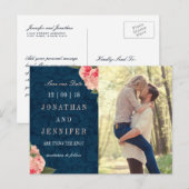  marine en koraal sparen het Briefkaart van de Dat (Voorkant / Achterkant)