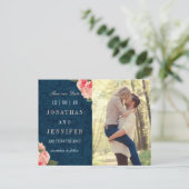  marine en koraal sparen het Briefkaart van de Dat (Staand voorkant)