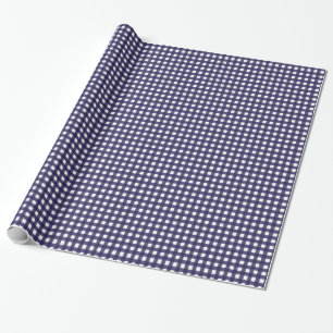 Marine en Witte Gingang Cadeaupapier
