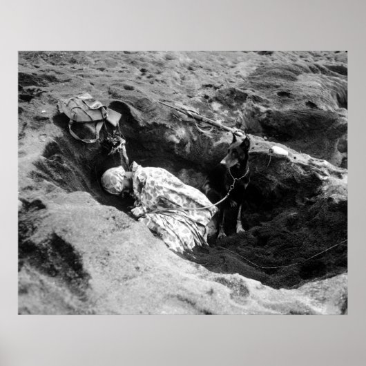 Marine en zijn Dog Poster (Voorkant)