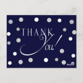 Marine en Zilveren Pensioen Dank u Kaarten (Achterkant)