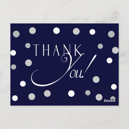 Marine en Zilveren Pensioen Dank u Kaarten (Achterkant)