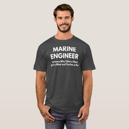 Marine Engineer  T-shirt (Voorkant volledig)