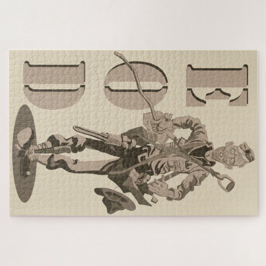 Marine EOD Legpuzzel (Horizontaal)