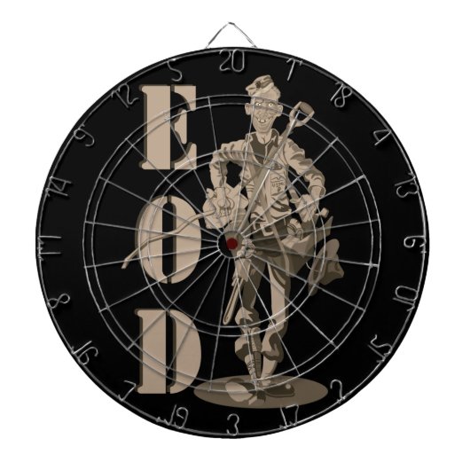 Marine EOD-technologie Dartbord (Voorkant)