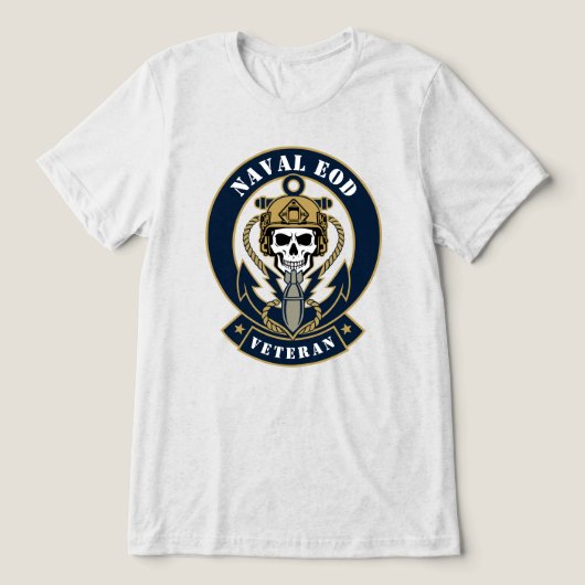 Marine EOD Tri-Blend Shirt (Design voorkant)