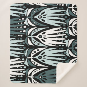 Marine Flowers:  Abstract. Sherpa Deken