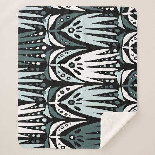 Marine Flowers: Abstract. Sherpa Deken (Voorkant)