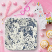 Marine Frans Toile Paper Borden Papieren Bordje (Feest)