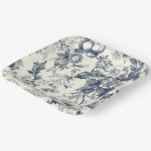 Marine Frans Toile Paper Borden Papieren Bordje (Gebogen)