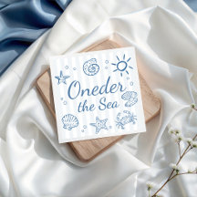 Marine Friends Birthday Party Napkins