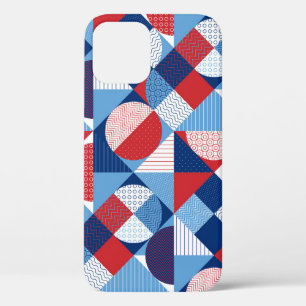 Marine geometric: zomer naadloos patroon. Case-Mate iPhone case