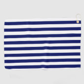 Marine gestreepte golfterdoek golfhanddoek (Horizontaal)