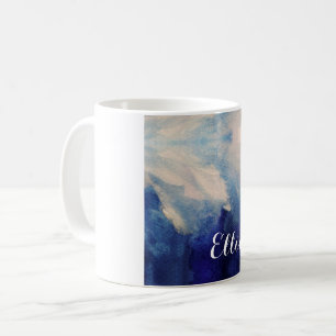 Marine gevoel gepersonaliseerd koffiemok