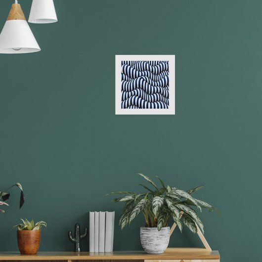 Marine golvingen poster (Woonkamer 1)