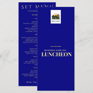 Marine Goud Bedrijfs Evenement Logo Menu