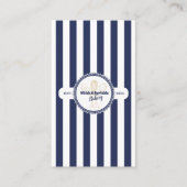 Marine & Gouden Whisk Chef Catering Bakkerij Busin Visitekaartje (Voorkant)