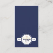 Marine & Gouden Whisk Chef Catering Bakkerij Visitekaartje (Voorkant)