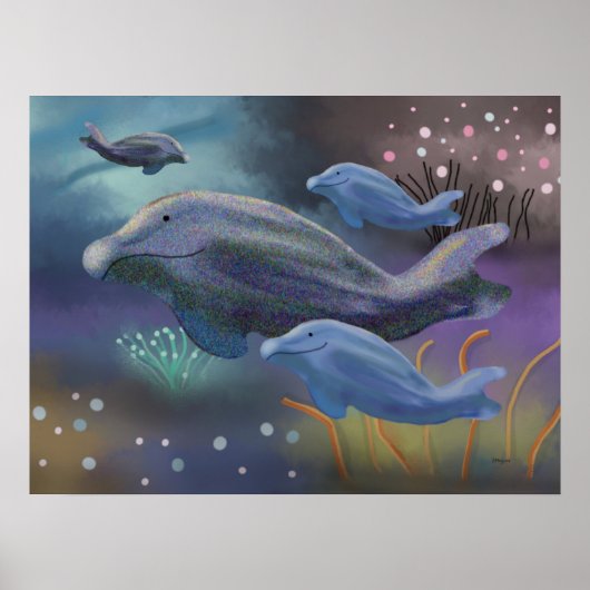 Marine Habitat Print (Voorkant)