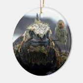 Marine iguana keramisch ornament (Links)