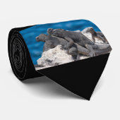 Marine Iguana Stropdas (Opgerold)