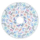 Marine Kerstboom Rok (Voorkant)