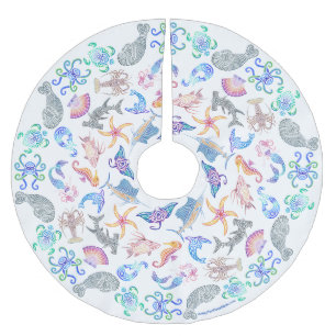 Marine Kerstboom Rok